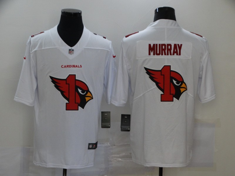 Men's Arizona Cardinals Kyler Murray #1 White Jersey